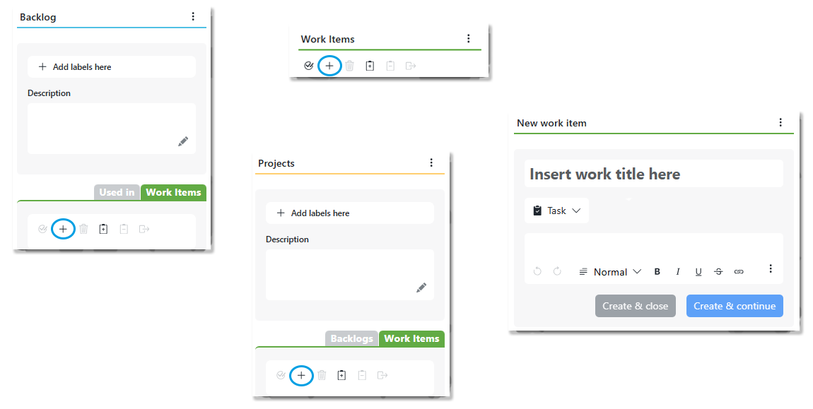 Plan tasks