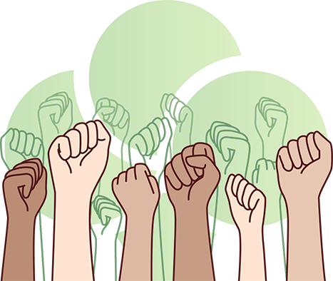 Hands stretching upwards because procoli is revolutionising collaboration